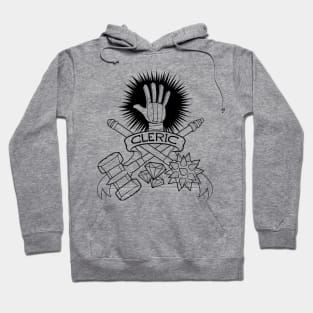 Cleric Class - Black Design Hoodie